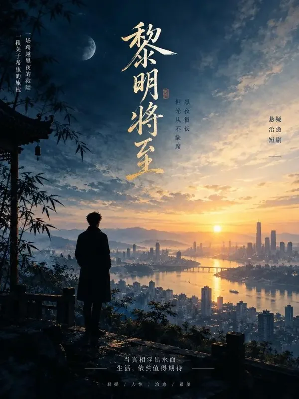 短剧在线免费《长夜将明》悬疑推理短剧封面海报